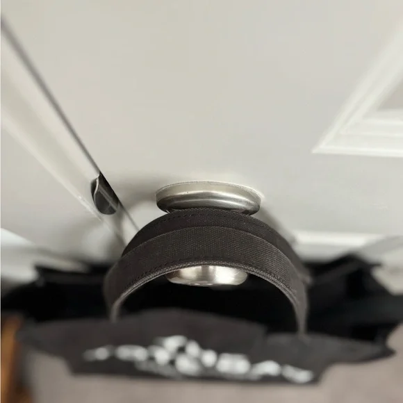 Marc Jacobs Black and White Canvas Tote Bag - Picture 4 of 10